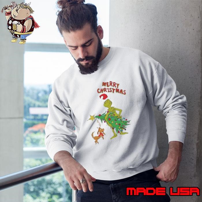 Christmas Movies Grinch Stole Tree Shirts Xmas Comedy Sweatshirt
