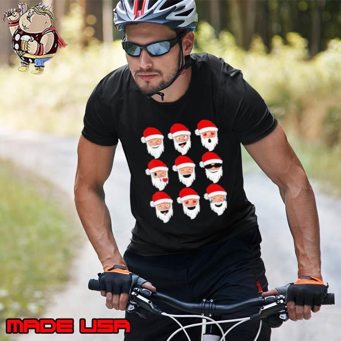 Christmas Santa Emojis Emoticons Unisex