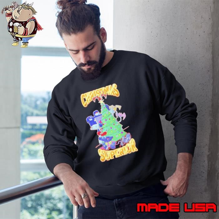 Christmas Superior tree Megatron Sweatshirt