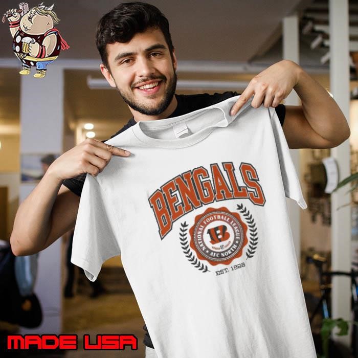 Cincinnati Bengals Team Crest Est 1968 Unisex