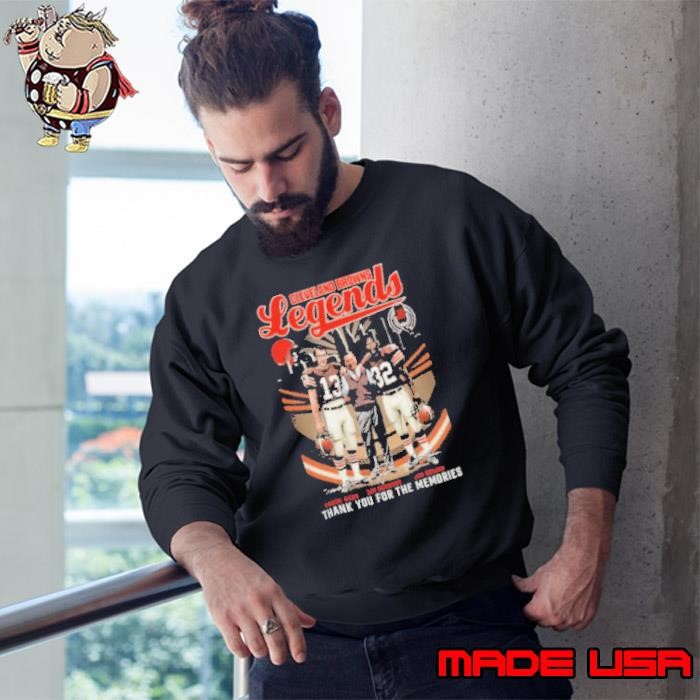 Cleveland Browns Legends Thank You For The Memories Sweatshirt