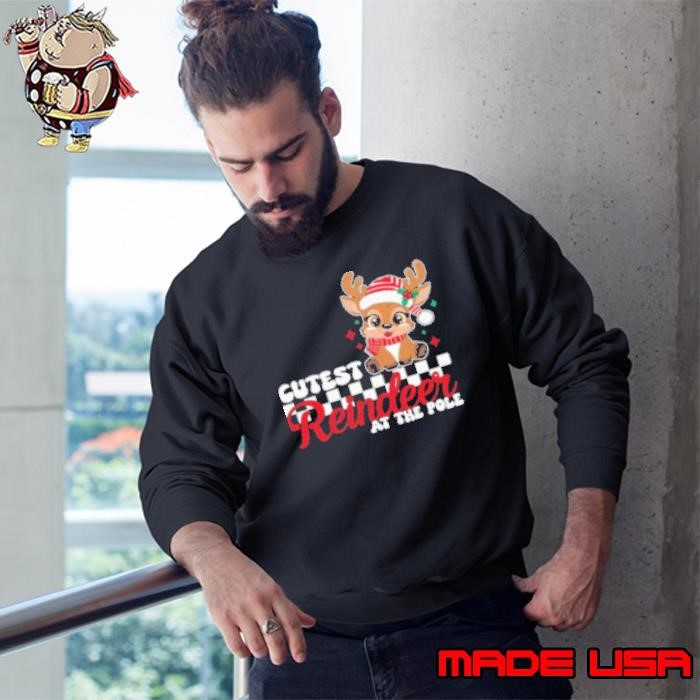 Coutest Reindeer at the Pole Sweatshirt