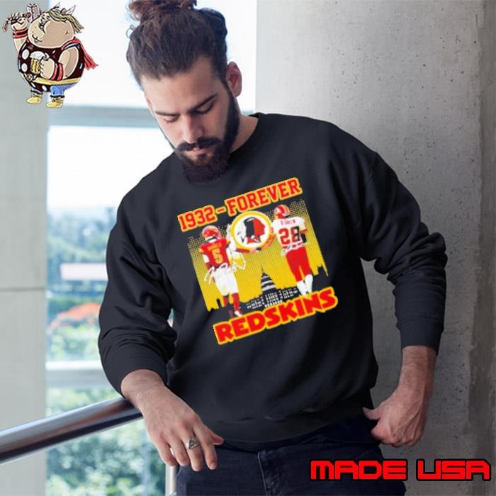 Darrell Green and Jayden Daniels 1932 Forever Redskins skyline Sweatshirt