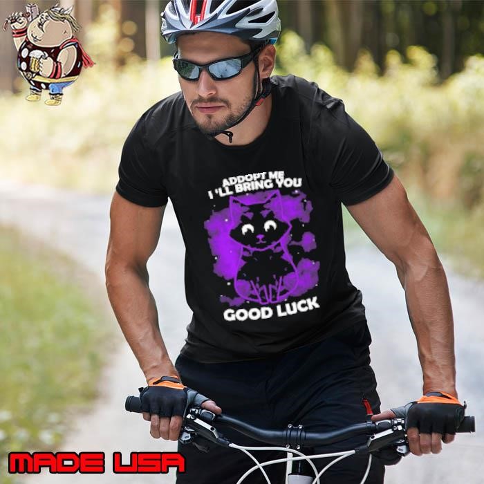 Ddopt Me I'll Bring You Goodluck Cat Unisex