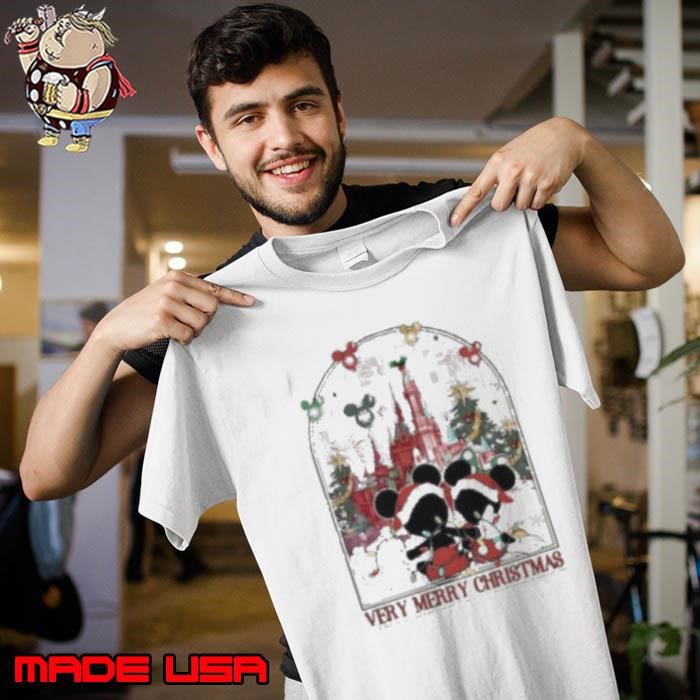 Disney Couples Christmas Shirt, Mickey And Minnie Christmas Unisex