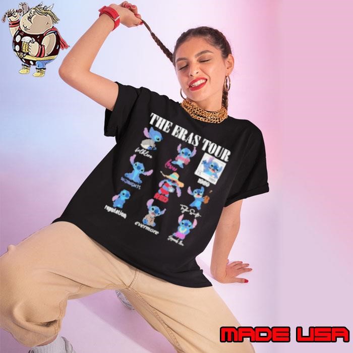 Disney Stitch Tour Shirt, Stitch Version Ladies tee