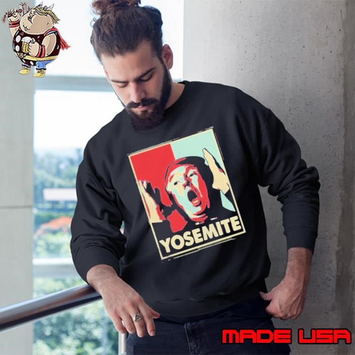 Donald trump yosemite art Sweatshirt