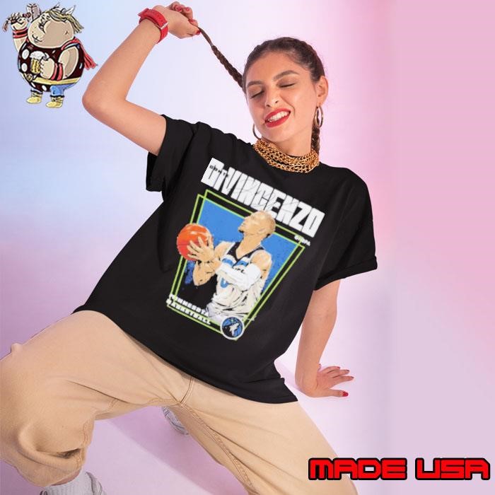 Donte divincenzo minnesota timberwolves premiere signature Ladies tee