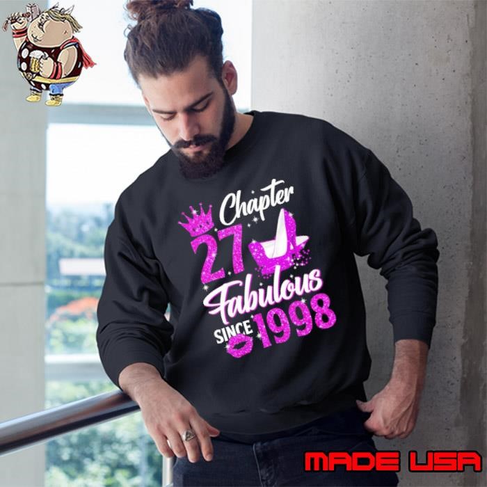 Fabulous Since 1998 26th Birthday Queen Chapter 26 Sweatshirt
