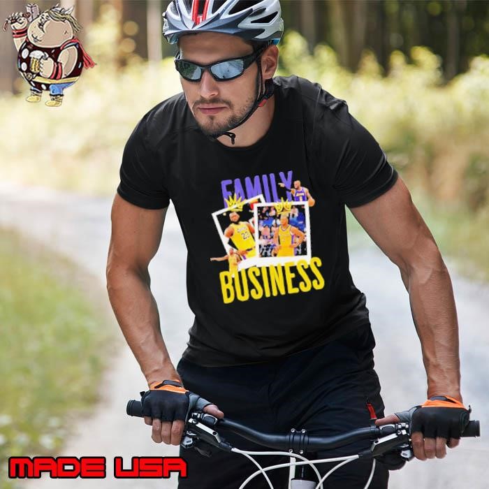Family Business LeBron James Los Angeles Lakers Unisex