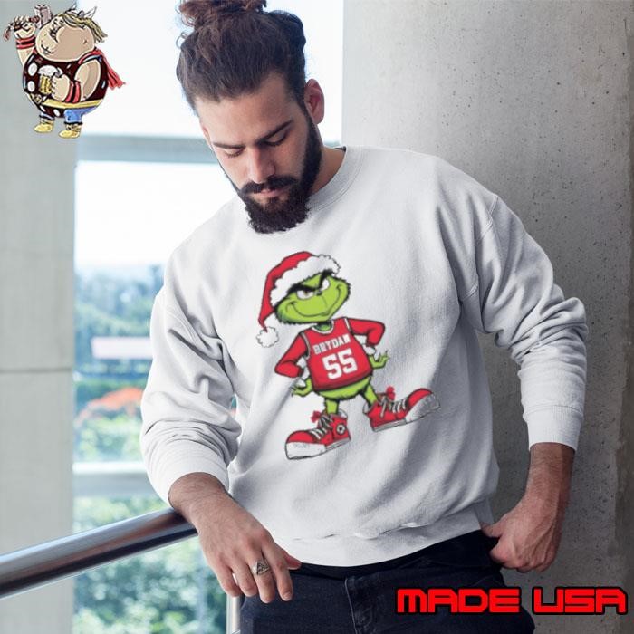 Footballs Grinchy Christmas Sweatshirt