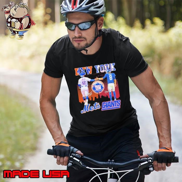 Francisco Lindor New York Mets X Daniel Jones New York Giants Unisex