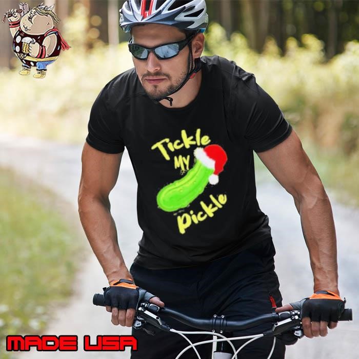 Funny Tickle My Pickle Santa Hat Merry Christmas Unisex