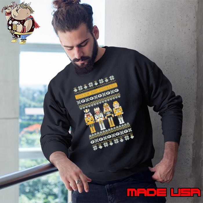 Green Bay Packers Holiday Nutcracker Sweatshirt