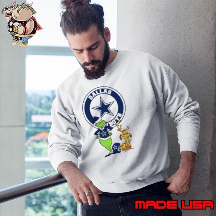 Grinch Dallas Cowboys Christmas Sweatshirt