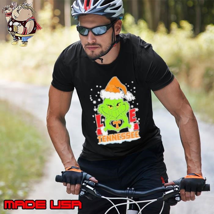 Grinch Hand Love Tennessee Volunteers Christmas Unisex