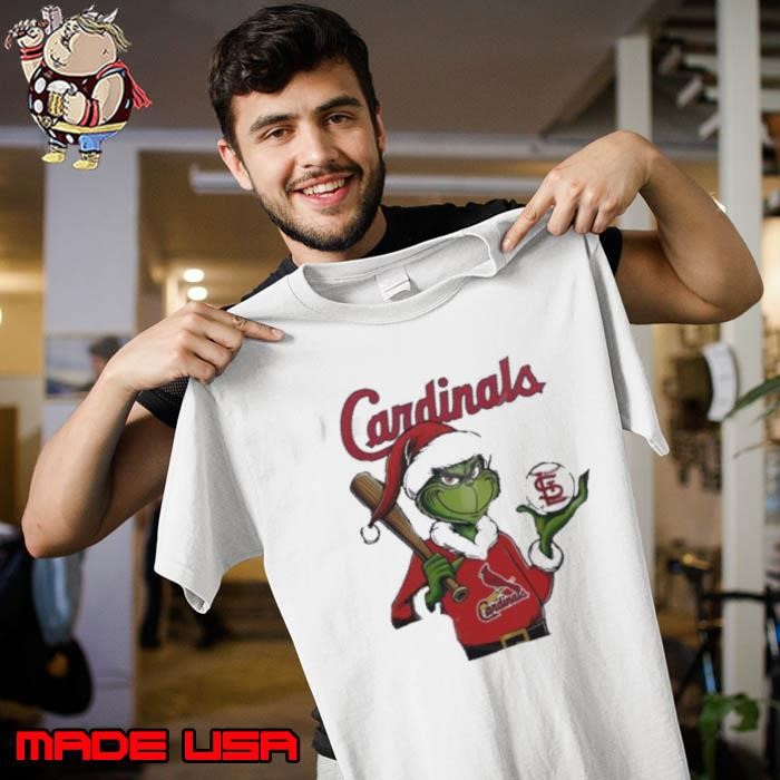 Grinch Santa X St. Louis Cardinals Merry Christmas Unisex
