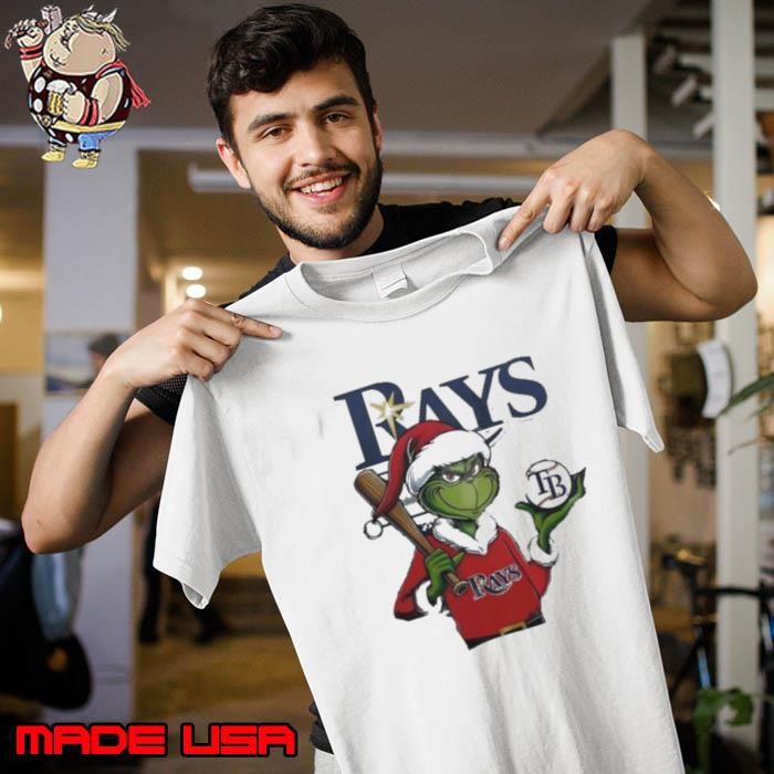 Grinch Santa X Tampa Bay Rays Merry Christmas Unisex