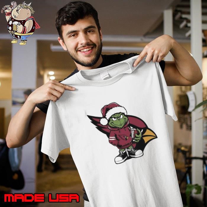 Grinch hug ball Arizona Cardinals Christmas Unisex