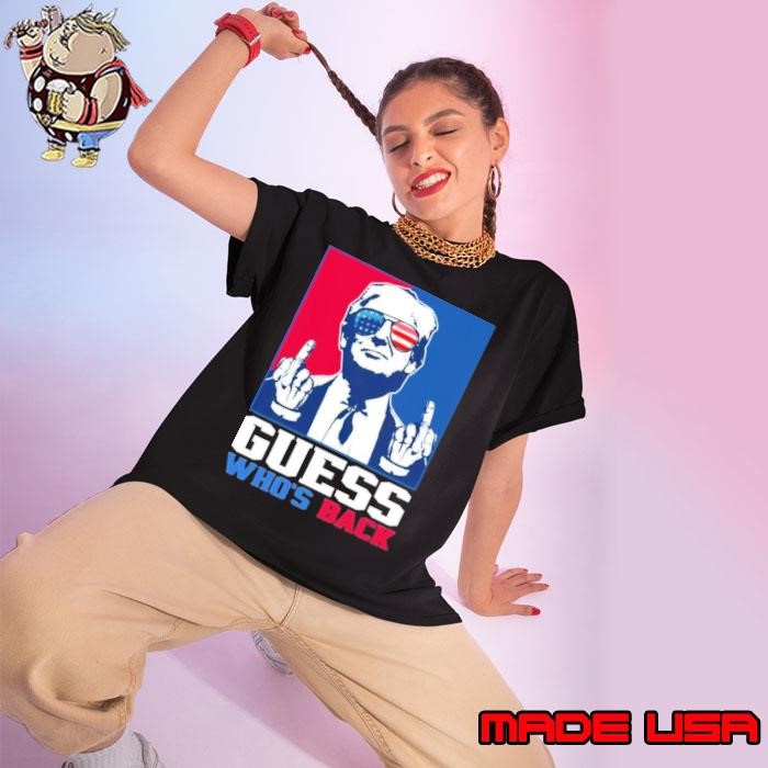 Guess Who’s Back Trump Ladies tee