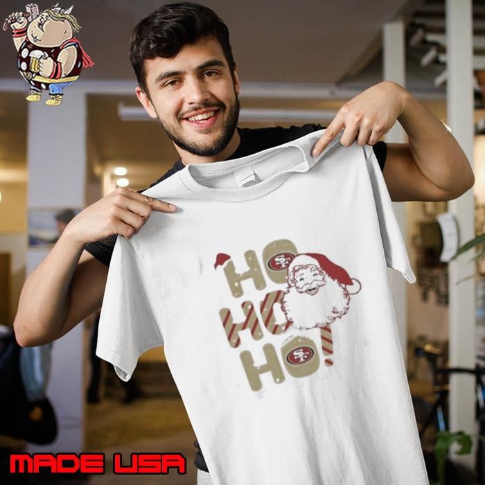 Ho Ho Ho San Francisco 49Ers Santa Claus Christmas Unisex