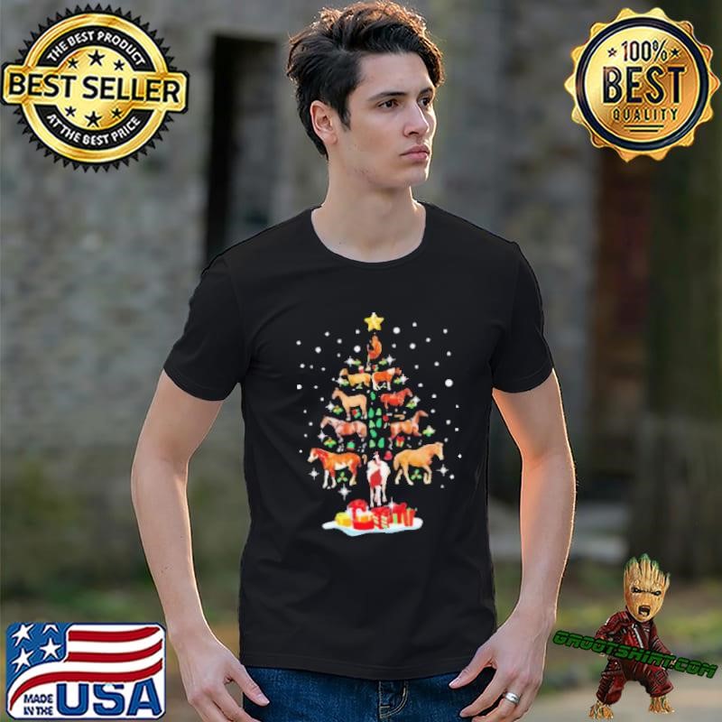 Horse tree Christmas Horses lovers Unisex