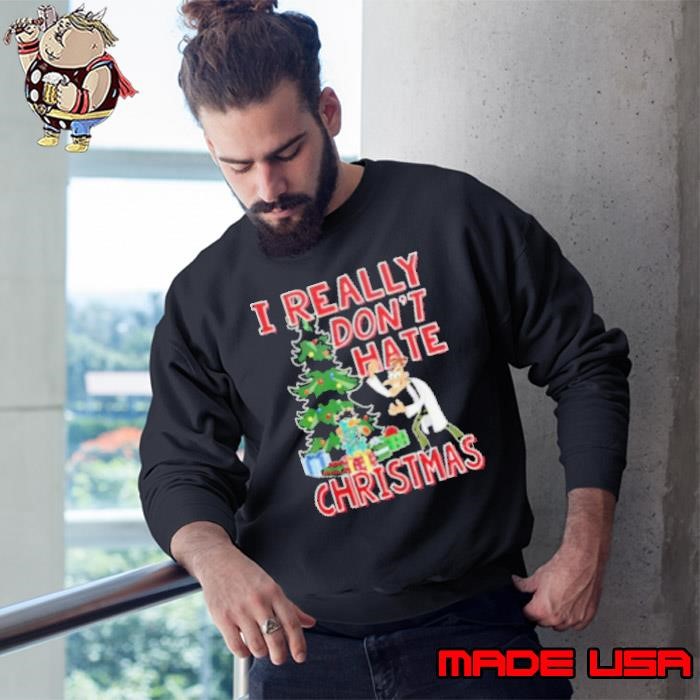 I Really Don’t Hate Christmas Disney Doofenshmirtz And Perry Sweatshirt