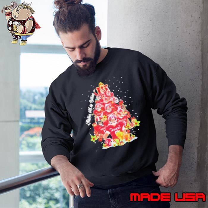 Indiana Hoosiers Christmas Tree With My Indiana Sweatshirt