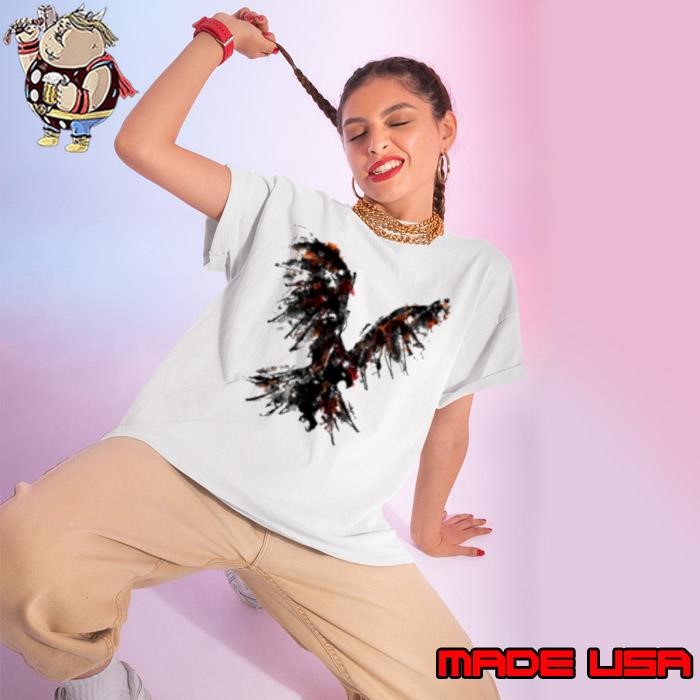 Ink Phoenix Mythological Bird Ladies tee