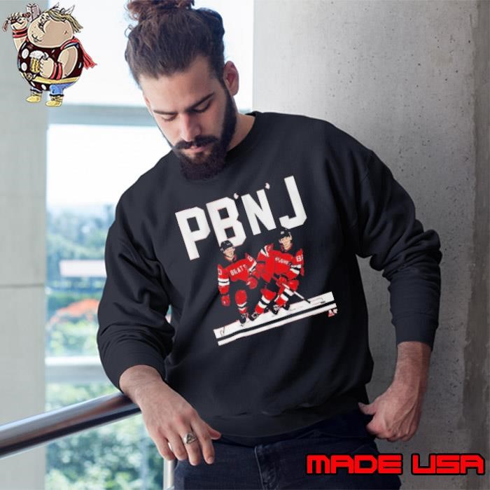 Jack Hughes & Jesper Bratt PB & J Sweatshirt