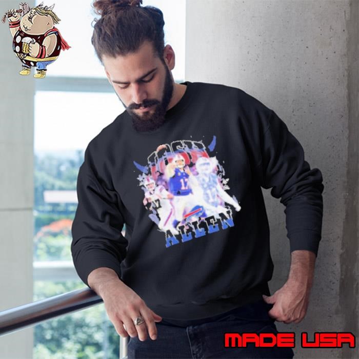 Josh Allen Buffalo Bills Notorious Player Christmas Shirts Sweatshirt