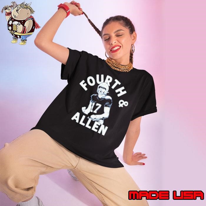 Josh Allen Fourth And Allen Ladies tee