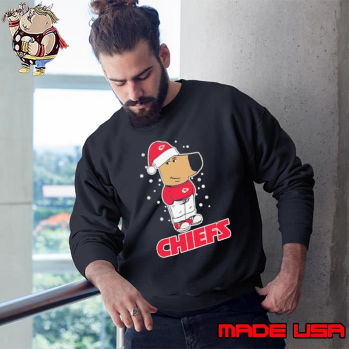 Just A Chill Guy Chill With Kansas City Chiefs Christmas Sweatshirt