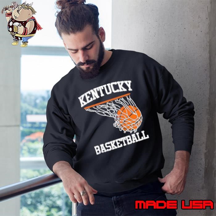 Kentucky basketball hoop swoosh Sweatshirt