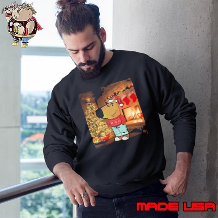 Krone Chill Guy Christmas Sweatshirt