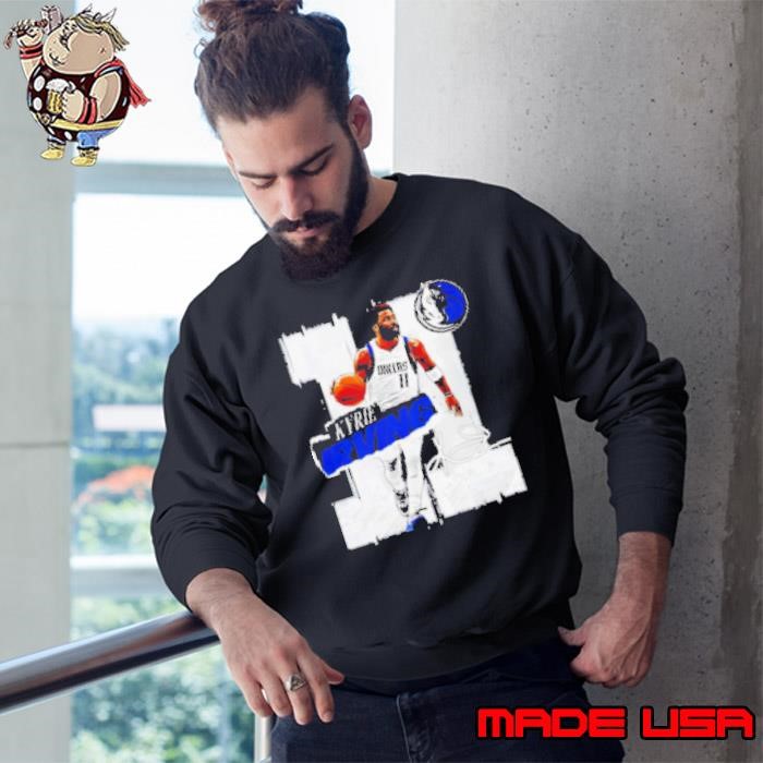 Kyrie Irving Dallas Mavericks rough NBA basketball vintage Sweatshirt