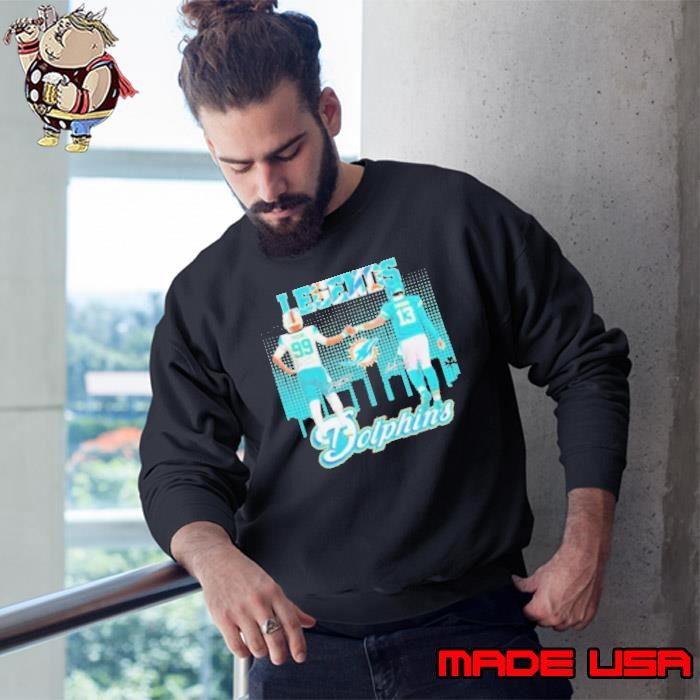 Legends Jason Taylor And Dan Marino Miami Dolphins Sweatshirt