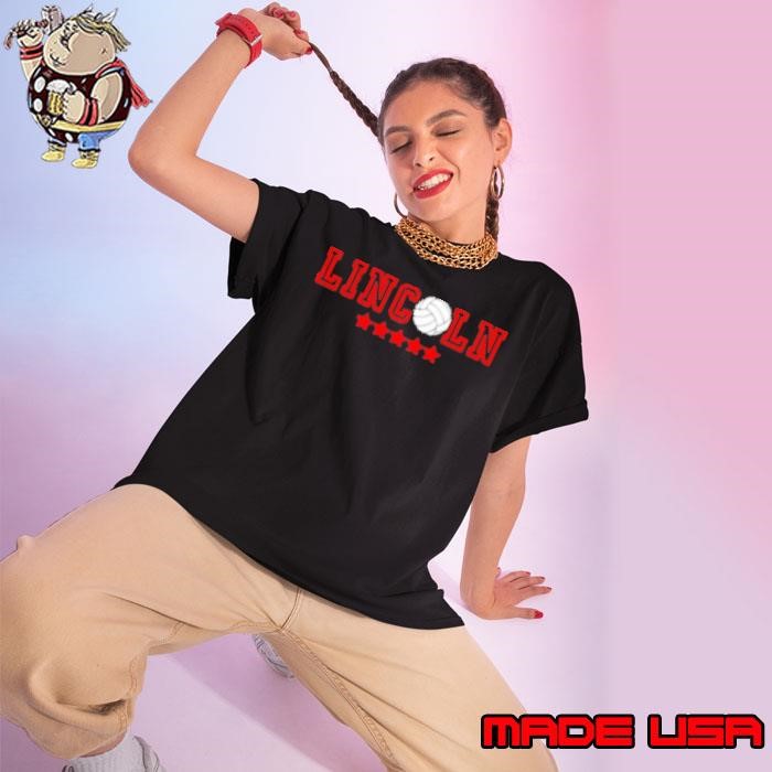 Lincoln Volleyball five stars Ladies tee