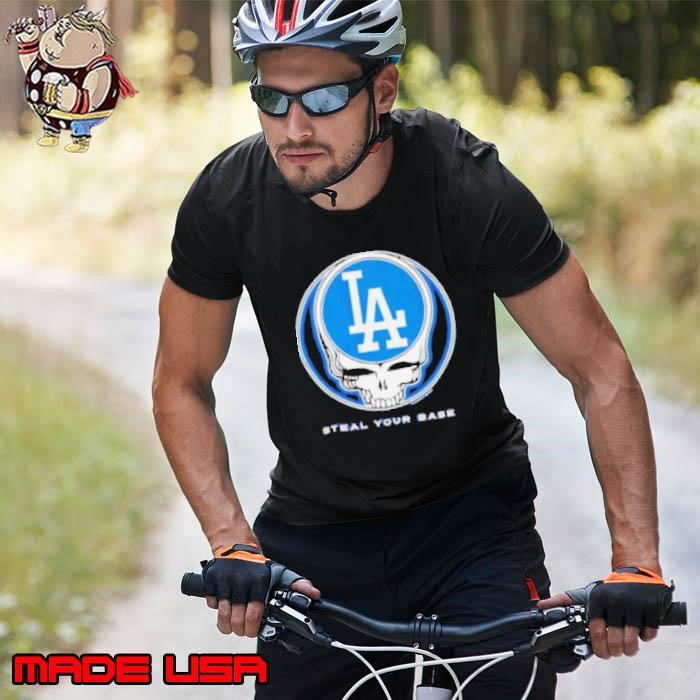 Los Angeles Dodgers Steal Your Base Grateful Dead Logo Unisex