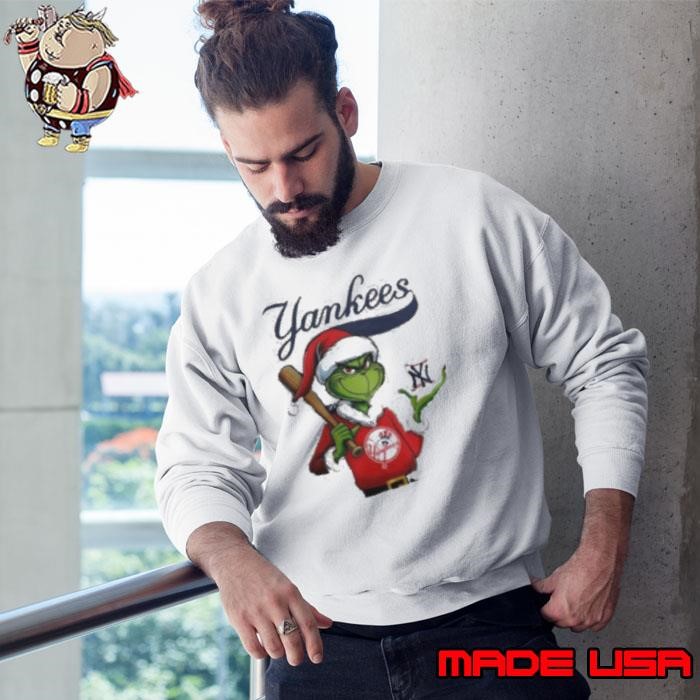 MLB New York Yankees The Grinch Grinchmas Christmas 2024 Sweatshirt