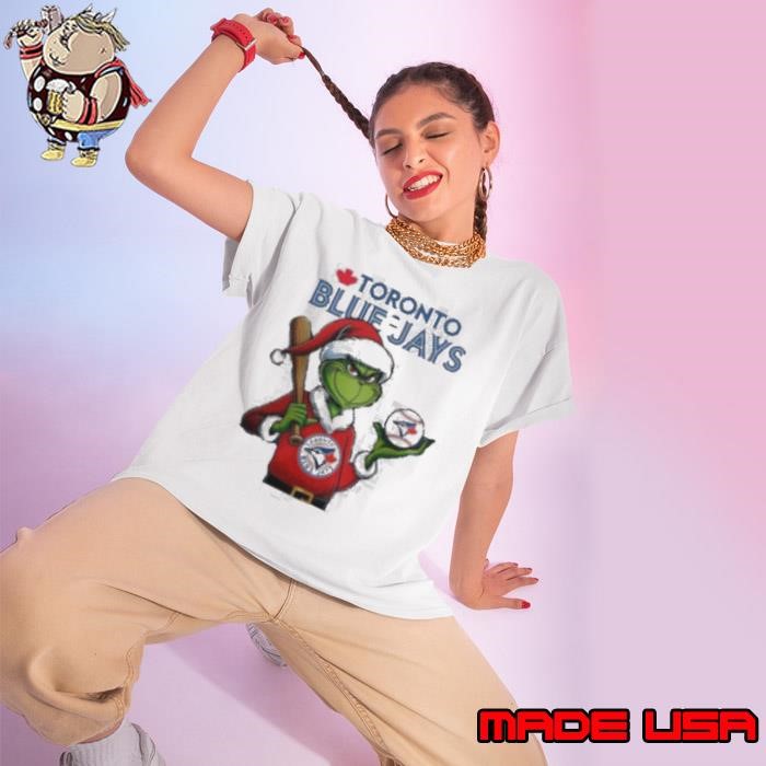 MLB Toronto Blue Jays The Grinch Grinchmas Christmas 2024 Ladies tee