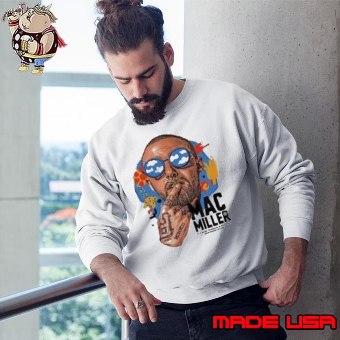 Mac Miller Faces Sweatshirt