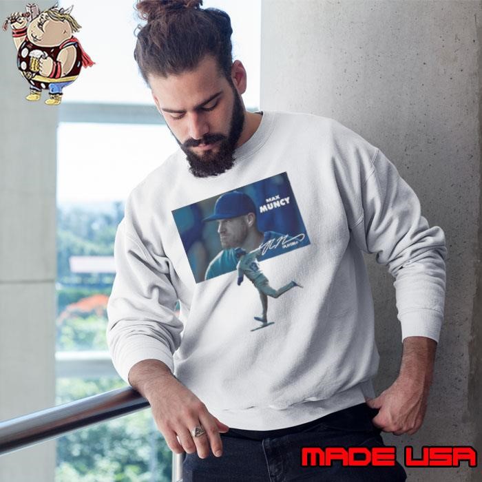 Max Muncy Los Angeles Dodgers Players Photo MLB shirts Sweatshirt