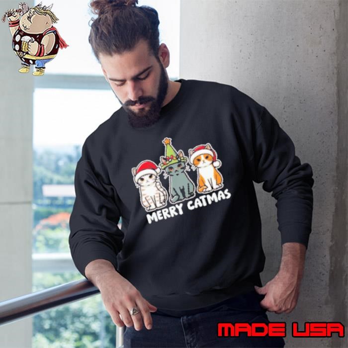 Merry Catmas Sweatshirt