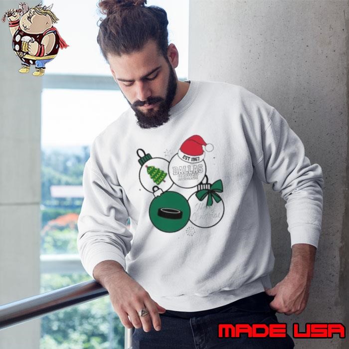 Merry Christmas Dallas Hockey Est 1967 Sweatshirt