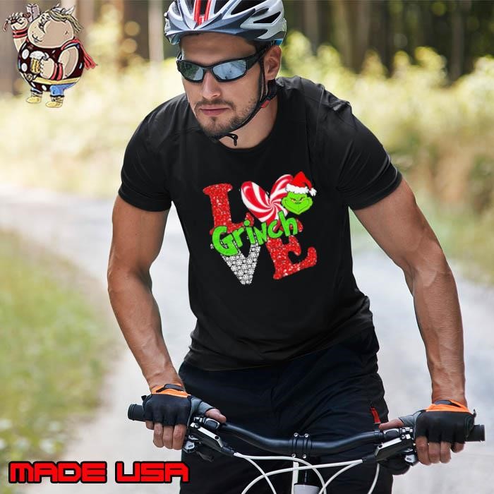 Merry Christmas Grinch Santa Love Unisex