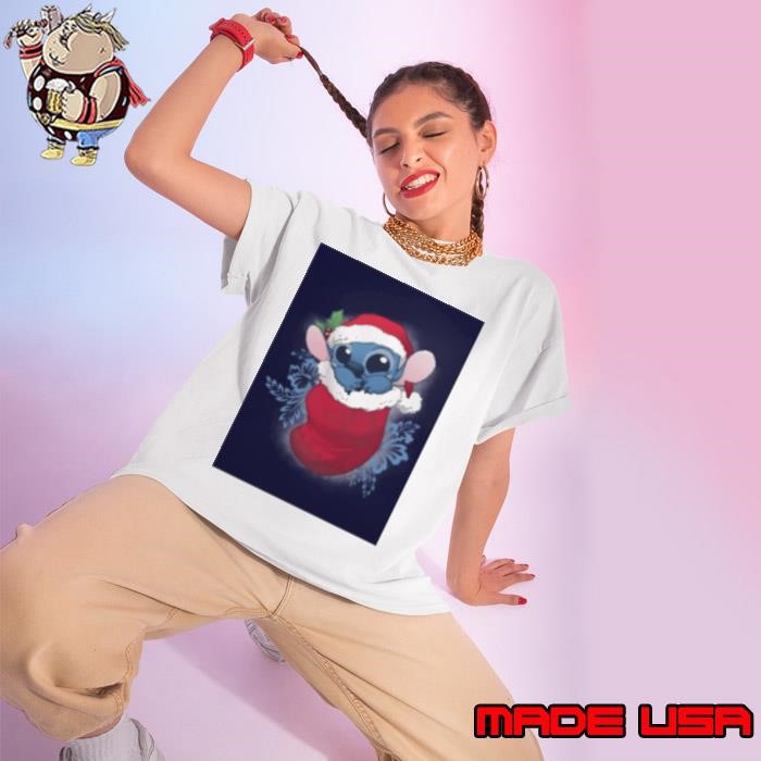 Merry Christmas Lilo Ladies tee