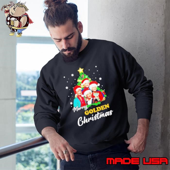 Merry Golden Christmas Sweatshirt