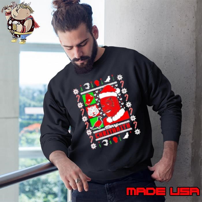 Mike Tyson Merry Chrithmith Christmas Sweatshirt