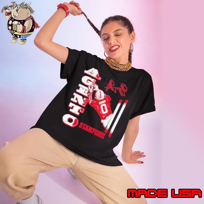 Mudia Reuben Stanford Cardinal comic signature Ladies tee